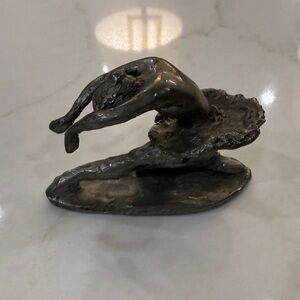 Elegant Bronze Ballerina Sculpture